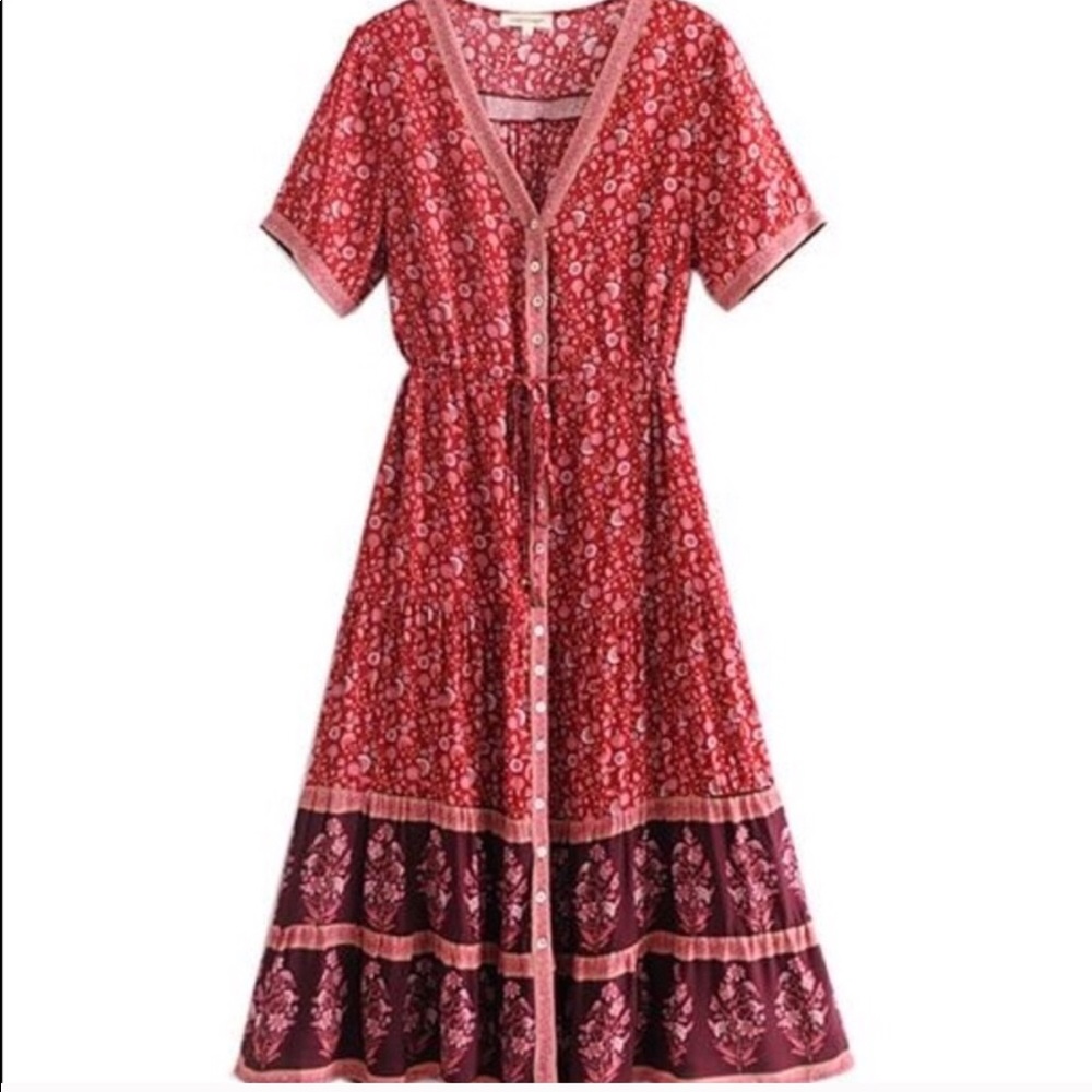 Beautiful Red Boho dress